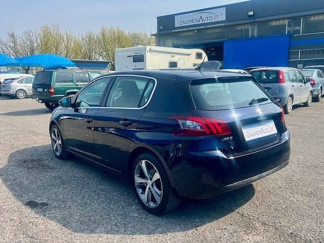 Usata Peugeot 308 Allure 131 CV (96 kW) 2019 Blu Berlina