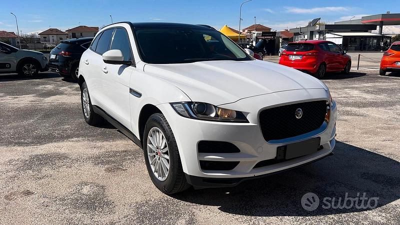 Usata Jaguar F-Pace R-Sport 163 CV (119 kW) 2018 Bianco SUV