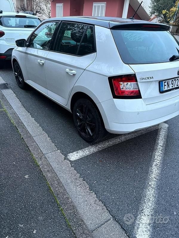 Usata Skoda Fabia Design Edition 60 CV (44 kW) 2018 Bianco Berlina