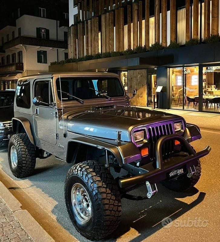 Usata Jeep Wrangler Limited 184 CV (135 kW) 1994 Grigio SUV