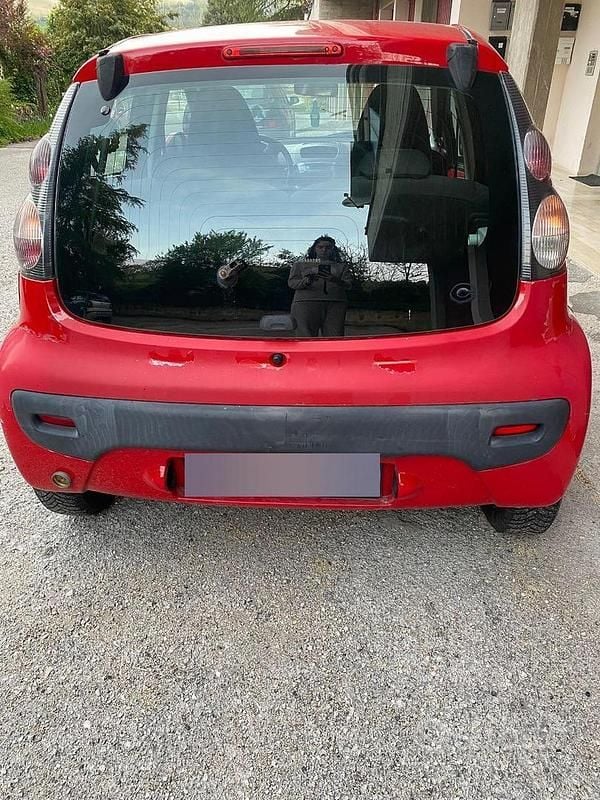 Usata Citroën C1 68 CV (50 kW) 2007 Rosso Utilitaria