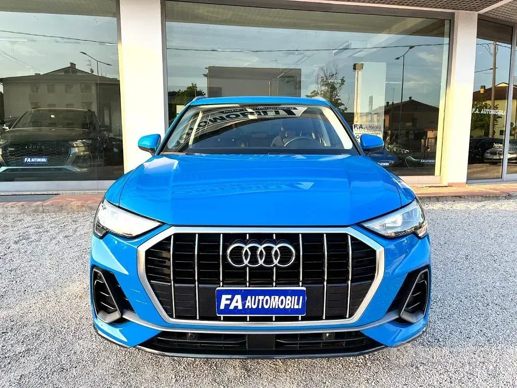 Usata Audi Q3 S-Line 150 CV (110 kW) 2020 Bluazzurro SUV
