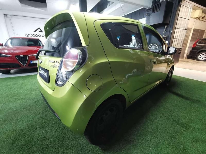 Usata Chevrolet Spark LS 68 CV (50 kW) 2011 Verde vipera Utilitaria
