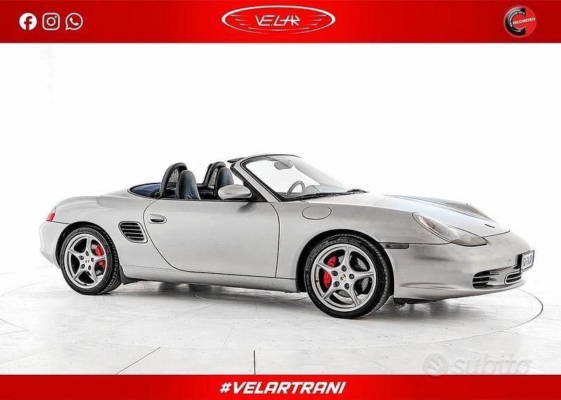 Usata Porsche Boxster 260 CV (191 kW) 2004 Grigio Cabrio