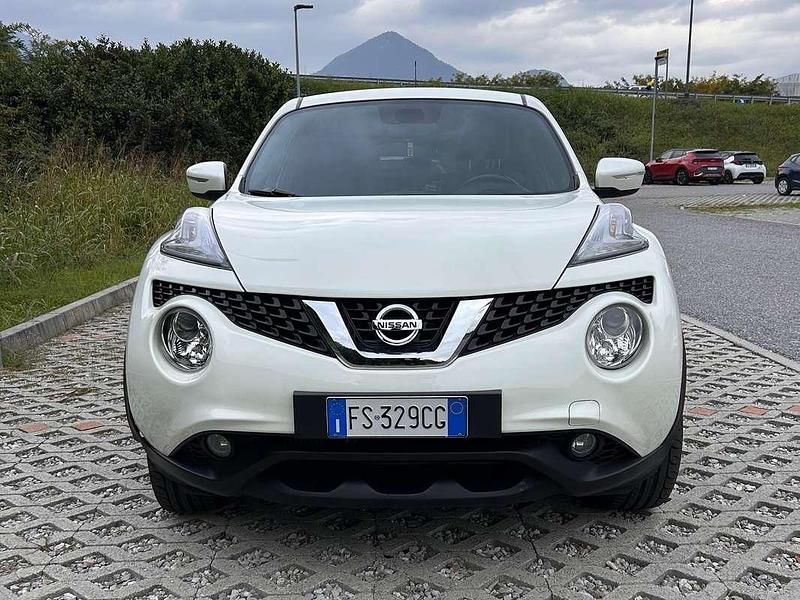 Bianco Usata 2018 Nissan Juke Acenta SUV | 12.500 € (Cara) - Immagine 1/4