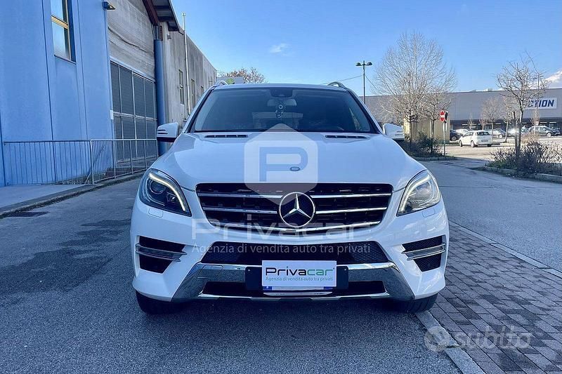 Usata Mercedes ML250 Premium 204 CV (150 kW) 2015 Bianco SUV