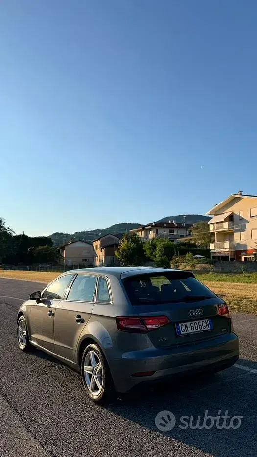 Usata Audi A3 150 CV (110 kW) 2017 Grigio Berlina