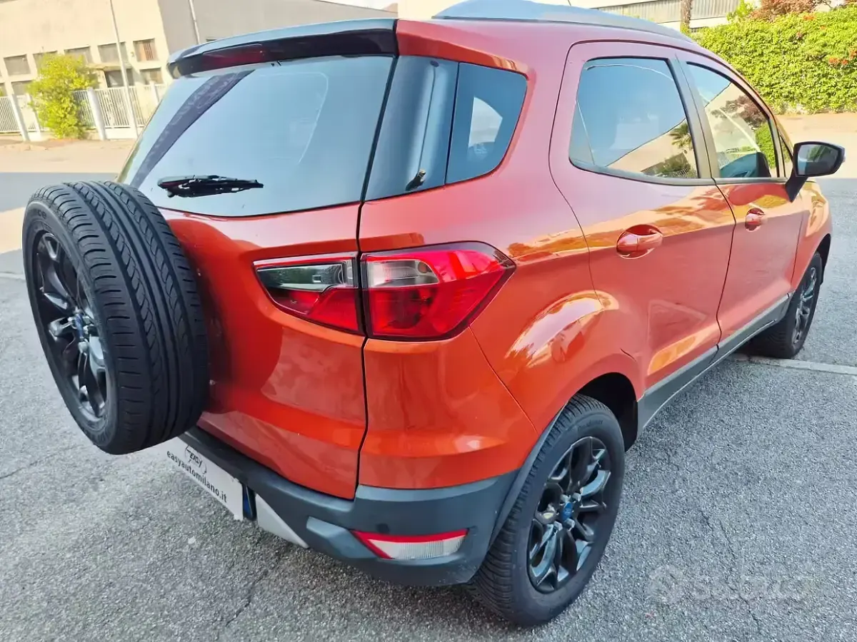 Usata Ford Ecosport Titanium 90 CV (66 kW) 2014 Arancione SUV