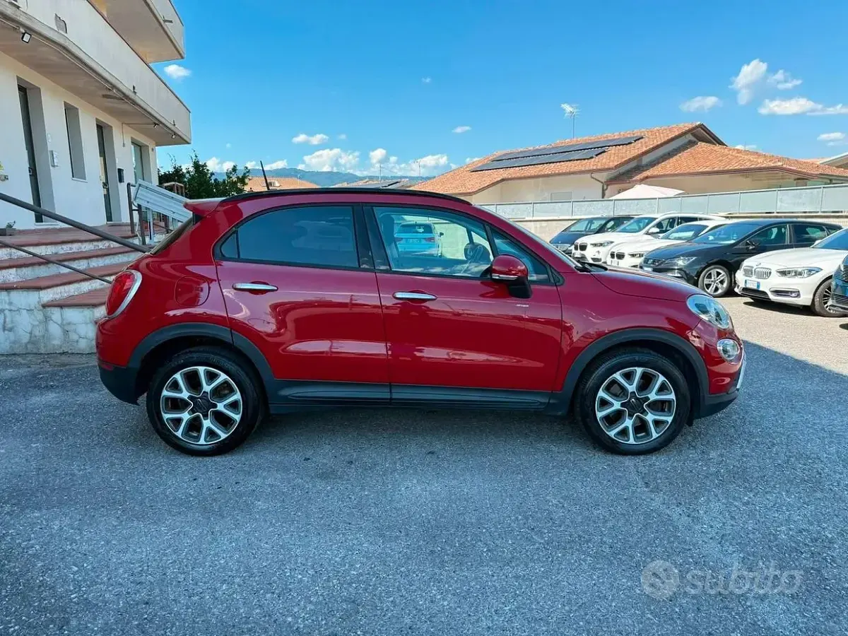 Usata Fiat 500X Cross 95 CV (69 kW) 2017 Rosso SUV