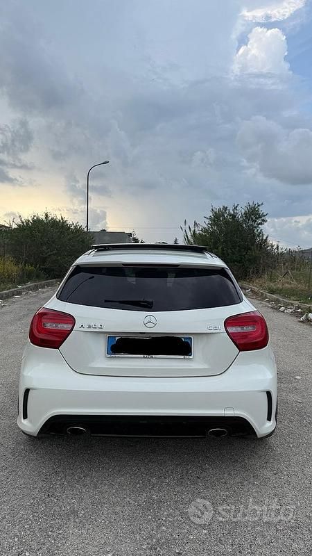 Usata Mercedes A200 136 CV (100 kW) 2015 Bianco Berlina