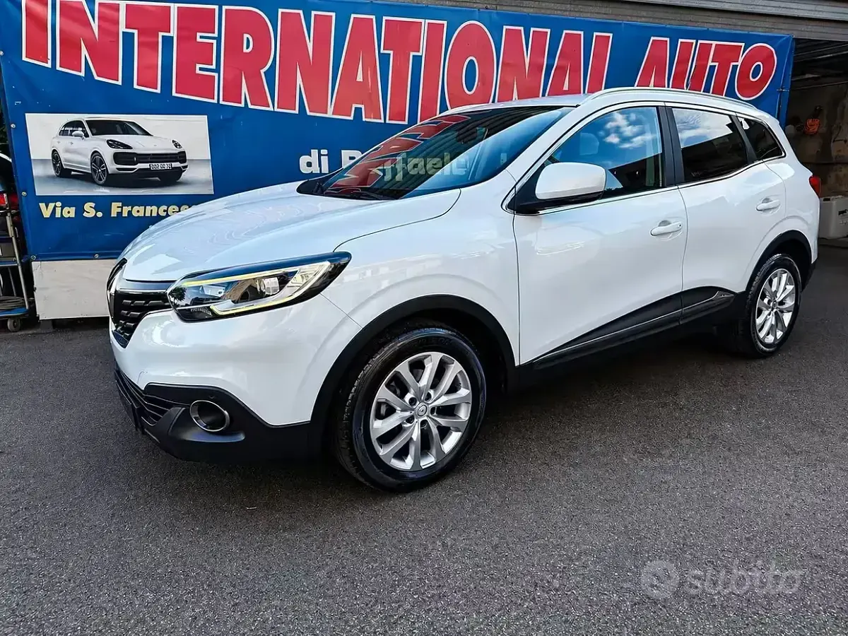 Usata Renault Kadjar 110 CV (80 kW) 2017 Bianco SUV