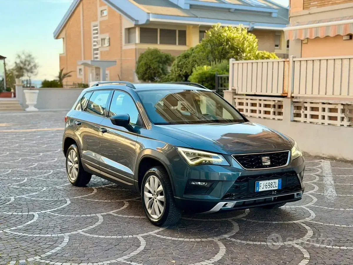 Usata Seat Ateca 115 CV (84 kW) 2017 Verde SUV