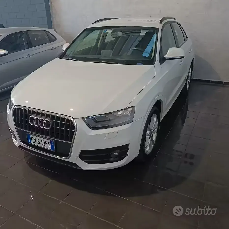 Usata Audi Q3 Advanced 140 CV (102 kW) 2012 Bianco SUV