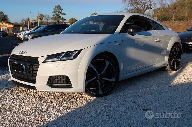 Usata Audi TT 179 CV (131 kW) 2018 Bianco Coupé