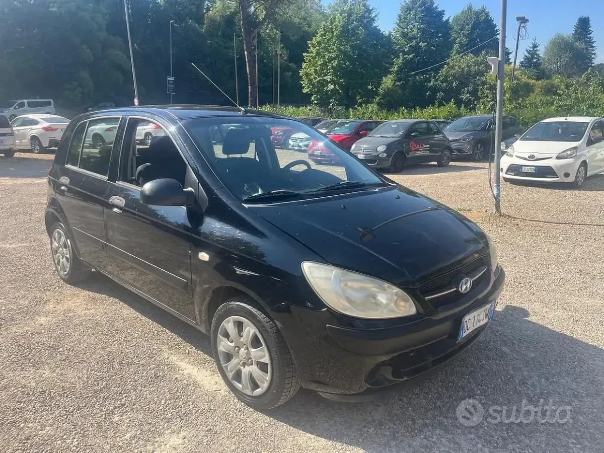 Usata Hyundai Getz Style 66 CV (48 kW) 2006 Nero Utilitaria