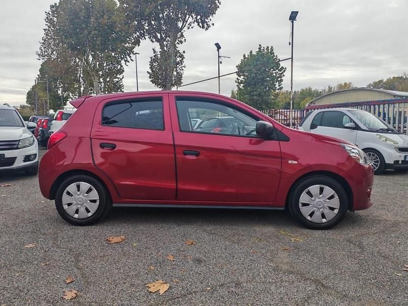 Usata Mitsubishi Space Star Invite 71 CV (52 kW) 2016 Rosso Utilitaria