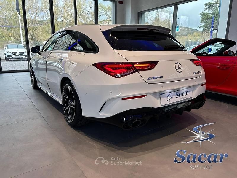 Usata Mercedes CLA35 AMG Shooting Brake AMG 306 CV (225 kW) 2021 Bianco Station wagon