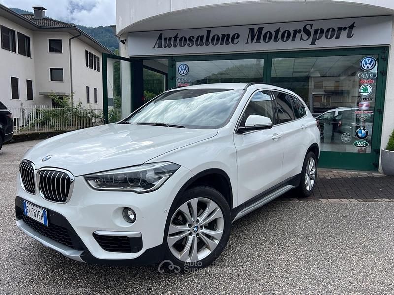 Bianco Usata 2018 BMW X1 Advantage SUV | 18.900 € (Buon prezzo) - Immagine 1/4