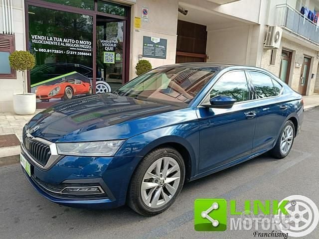 Blu Usata 2021 Skoda Octavia G-TEC Style Berlina | 17.200 € (Buon prezzo) - Immagine 1/4