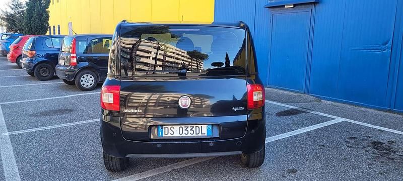 Usata Fiat Multipla Active 92 CV (67 kW) 2008 Nero Monovolume