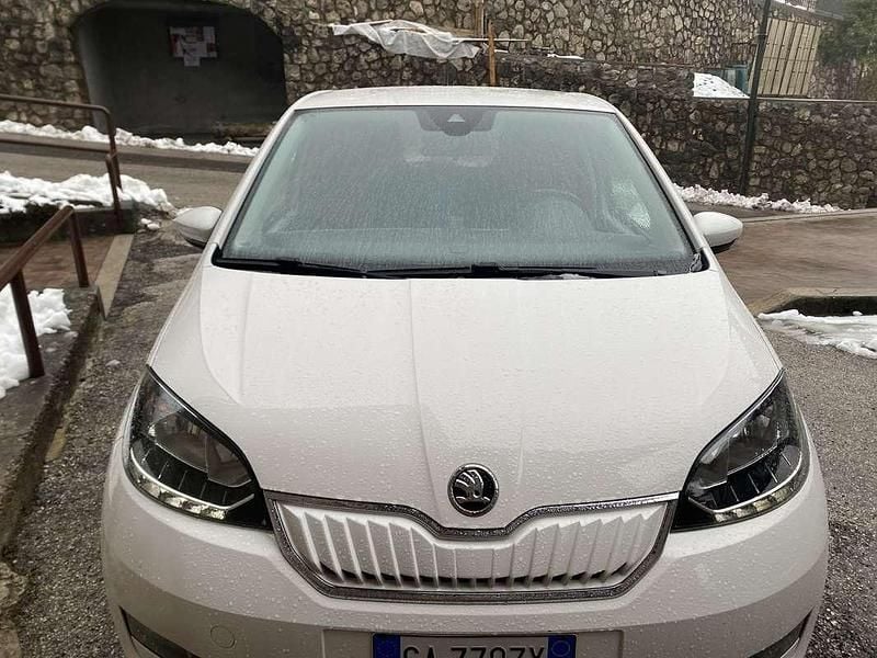 Usata Skoda Citigo-e IV Style 61 kW (83 CV) 2020 Bianco Utilitaria