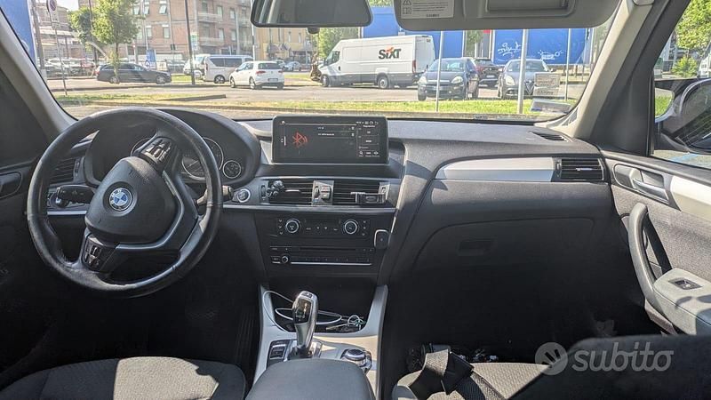 Usata BMW X3 184 CV (135 kW) 2012 Nero SUV