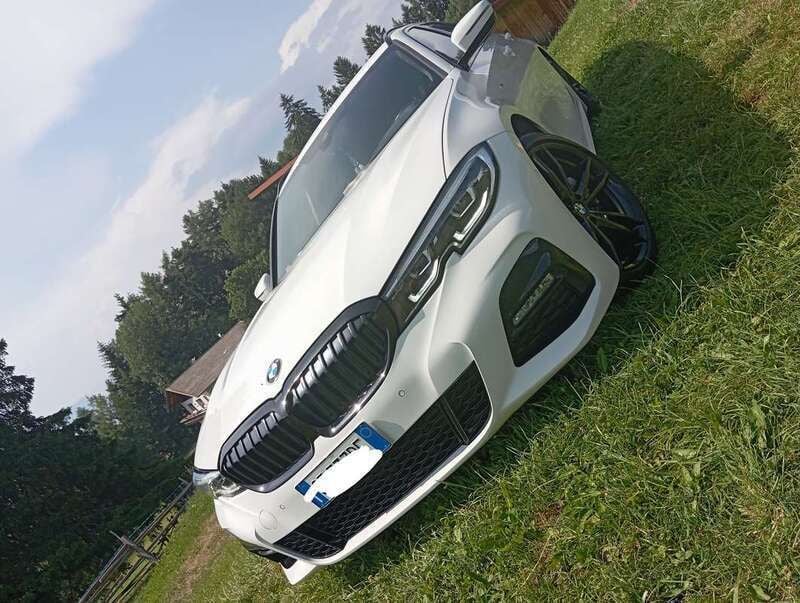 Bianco Usata 2021 BMW 330 M Sport Station wagon | 38.500 € (Buon prezzo) - Immagine 1/4