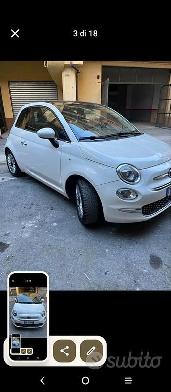 Usata Fiat 500 Riva 2016 Bianco Utilitaria