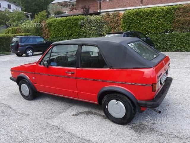 Usata VW Golf II 54 CV (39 kW) 1985 Rosso Utilitaria