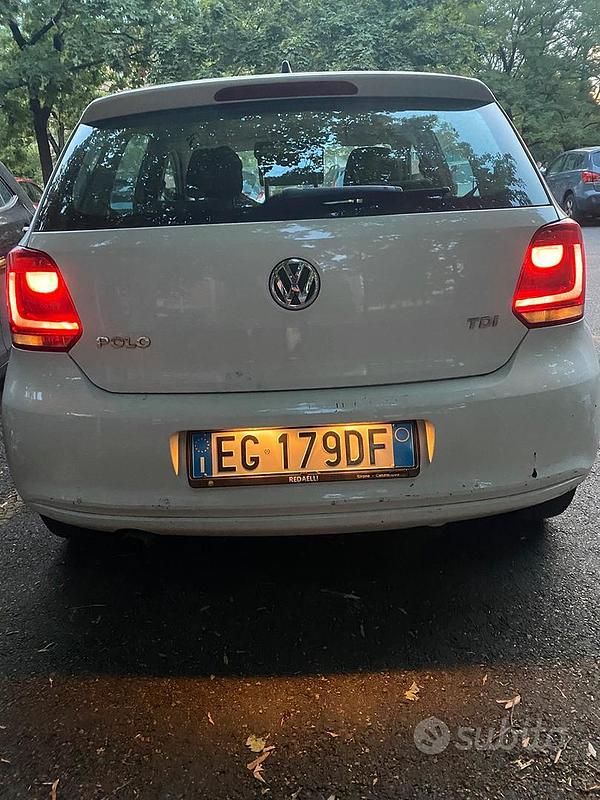 Usata VW Polo 90 CV (66 kW) 2011 Bianco Utilitaria