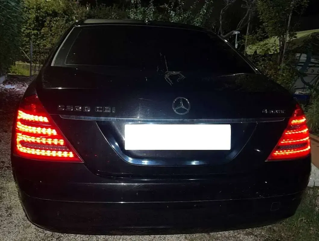 Usata Mercedes S320 204 CV (150 kW) 2008 Nero Berlina