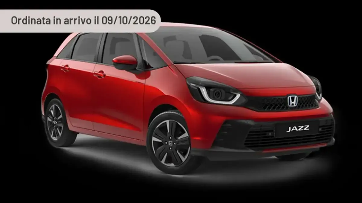 Nuova Honda Jazz Elegance 122 CV (89 kW) 2026 Argento Utilitaria