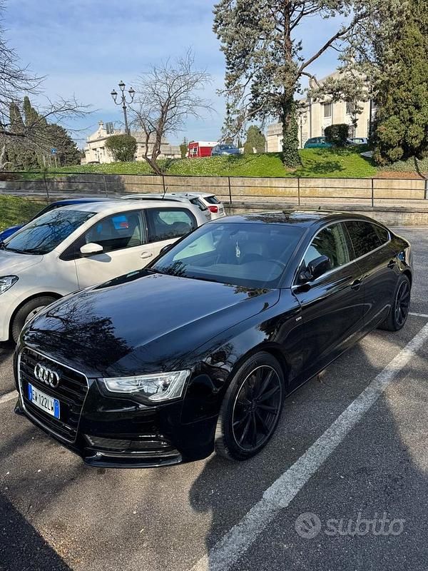 Usata Audi A5 S-Line 2014 Nero Coupé
