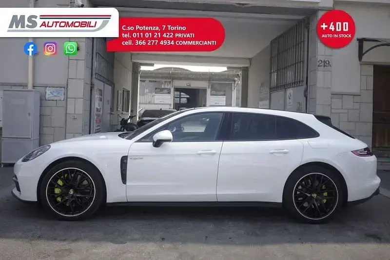 Usata Porsche Panamera 4 Sport 462 CV (339 kW) 2020 Bianco Utilitaria