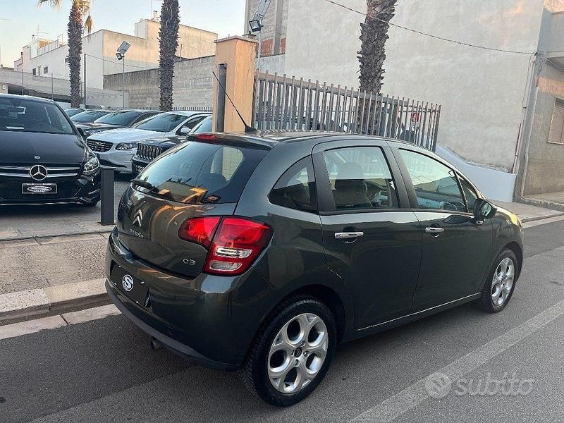 Usata Citroën C3 Exclusive 68 CV (50 kW) 2012 Antracite Berlina