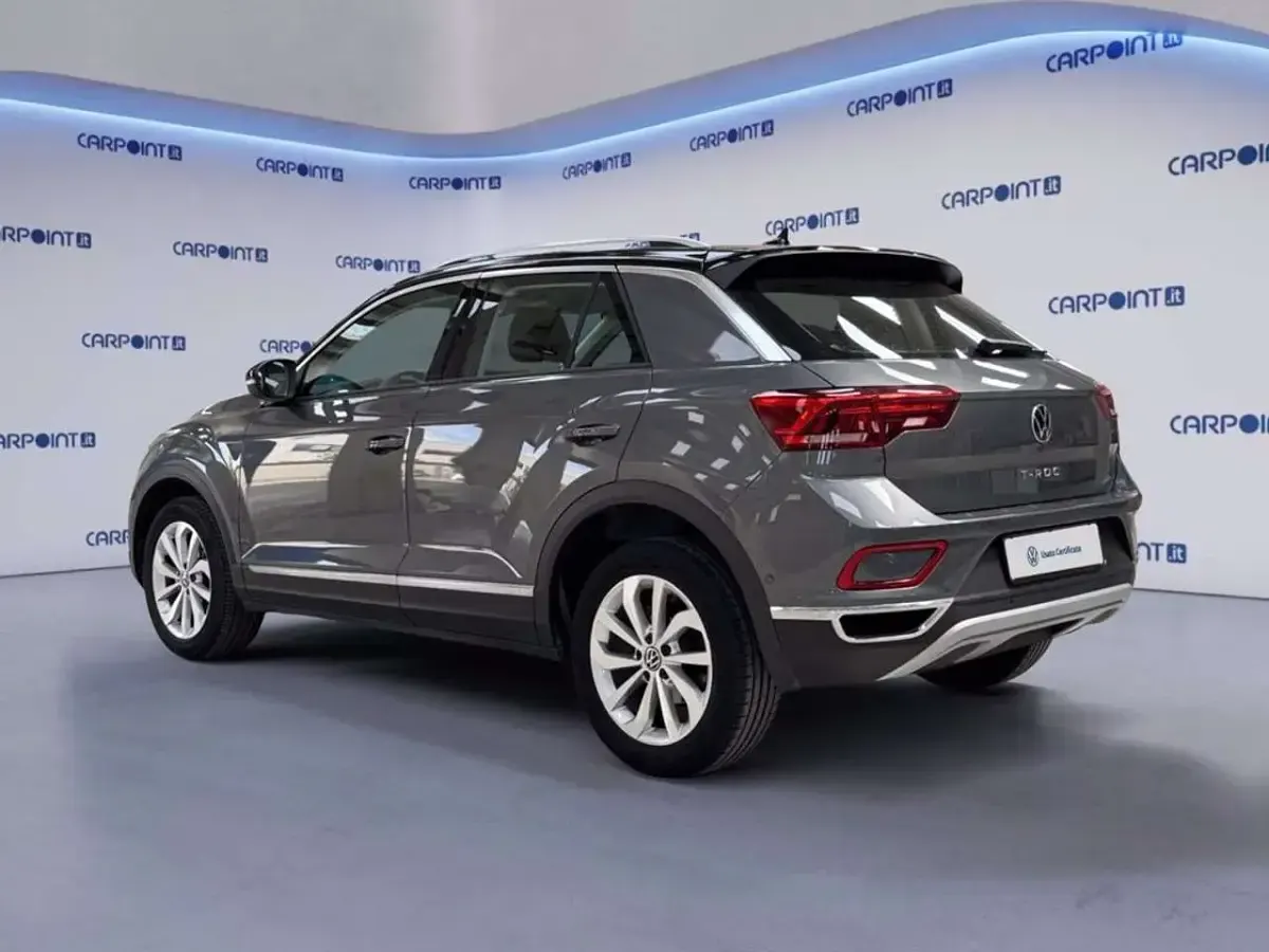Usata VW T-Roc Style 110 CV (80 kW) 2023 Grigio SUV