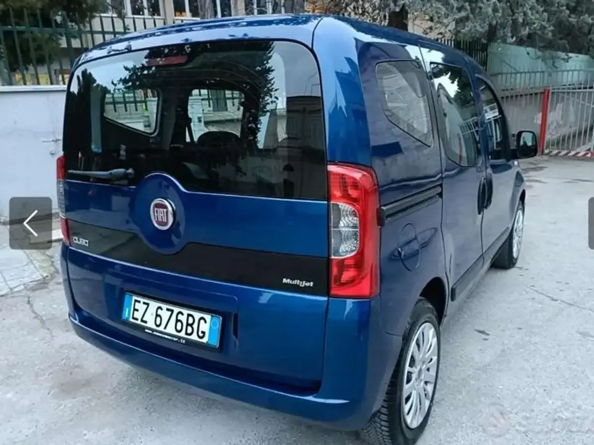 Usata Fiat Qubo Dynamic 75 CV (55 kW) 2015 Blu/azzurro Monovolume