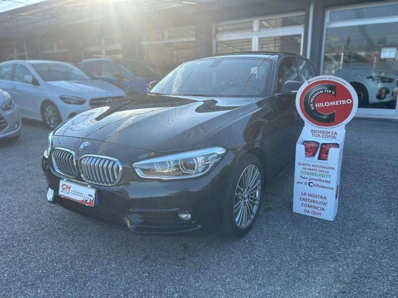 Grigio Usata 2019 BMW 116 Efficient Dynamics Due volumi | 14.401 € (Ottimo prezzo) - Immagine 1/4