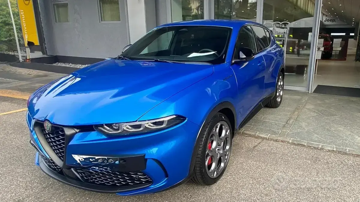Usata Alfa Romeo Tonale Edizione Speciale 131 CV (96 kW) 2022 Blu SUV
