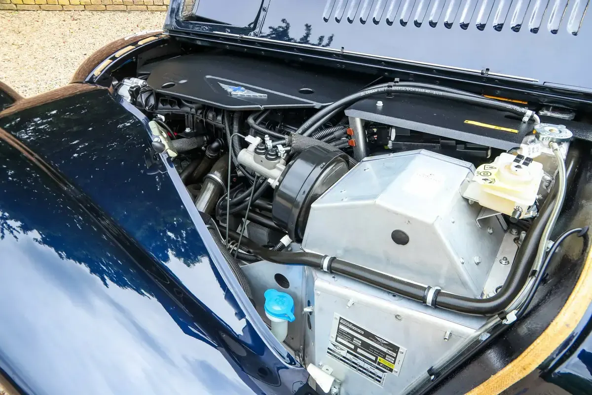 Usata Morgan Plus 340 CV (250 kW) 2019 Blu Cabrio