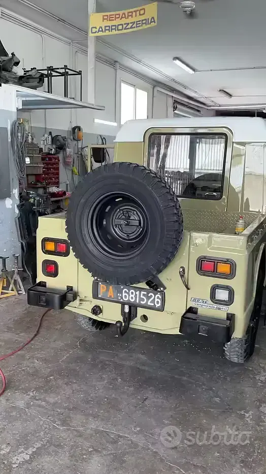 Usata Fiat Campagnola 72 CV (52 kW) 1983 Verde SUV