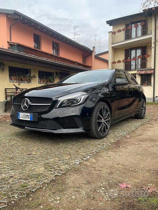 Usata Mercedes A200 Edition 136 CV (100 kW) 2016 Nero Berlina