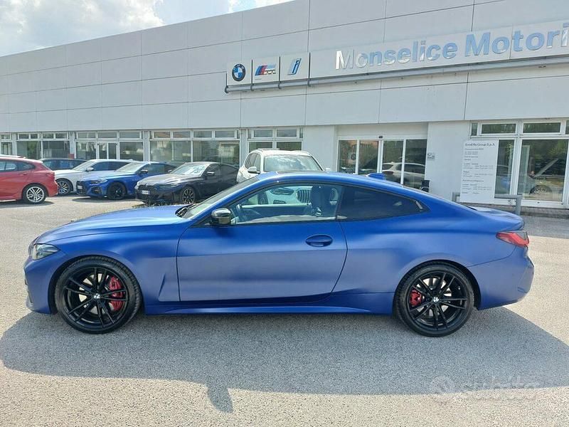 Usata BMW 430 M Sport 286 CV (210 kW) 2022 Frozen portimao blau metallic Coupé
