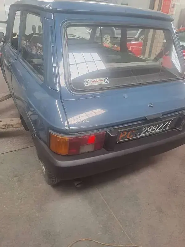 Usata Autobianchi A112 41 CV (30 kW) 1984 Blu/azzurro Utilitaria