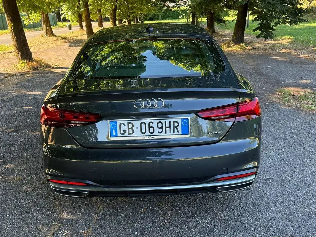 Usata Audi A5 Sportback Advanced 265 CV (194 kW) 2020 Grigio Utilitaria