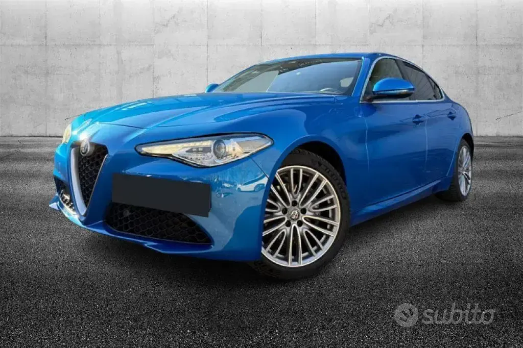 Usata Alfa Romeo Giulia Super 200 CV (147 kW) 2019 Blu/azzurro Berlina
