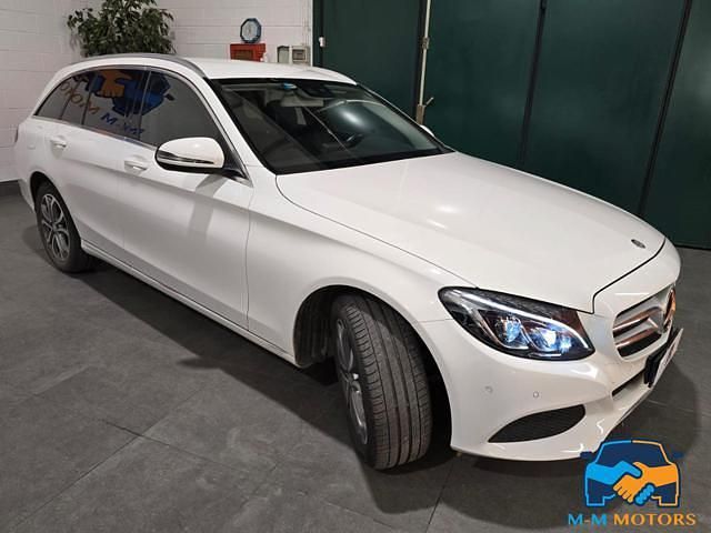 Usata Mercedes C200 2017 Bianco Station wagon