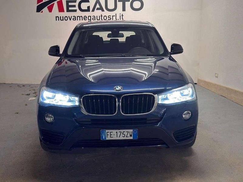 Usata BMW X3 Advantage 190 CV (139 kW) 2016 Blu SUV