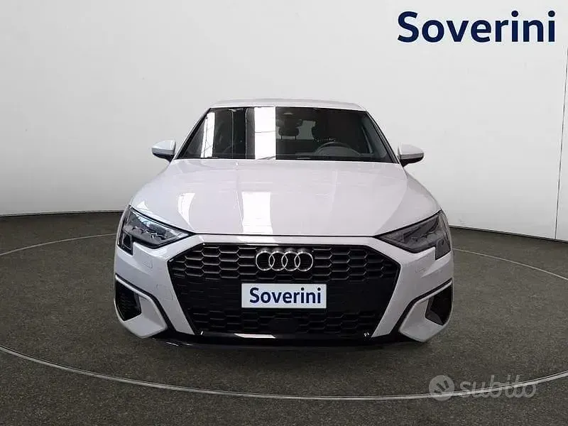 Usata Audi A3 Advanced 150 CV (110 kW) 2022 Bianco Berlina