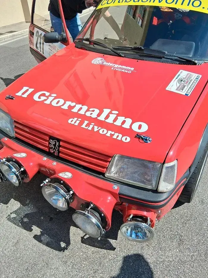 Usata Peugeot 205 GTi 113 CV (83 kW) 1989 Rosso Utilitaria